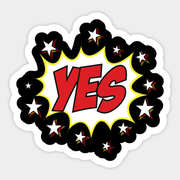 say yes Sticker by This is store